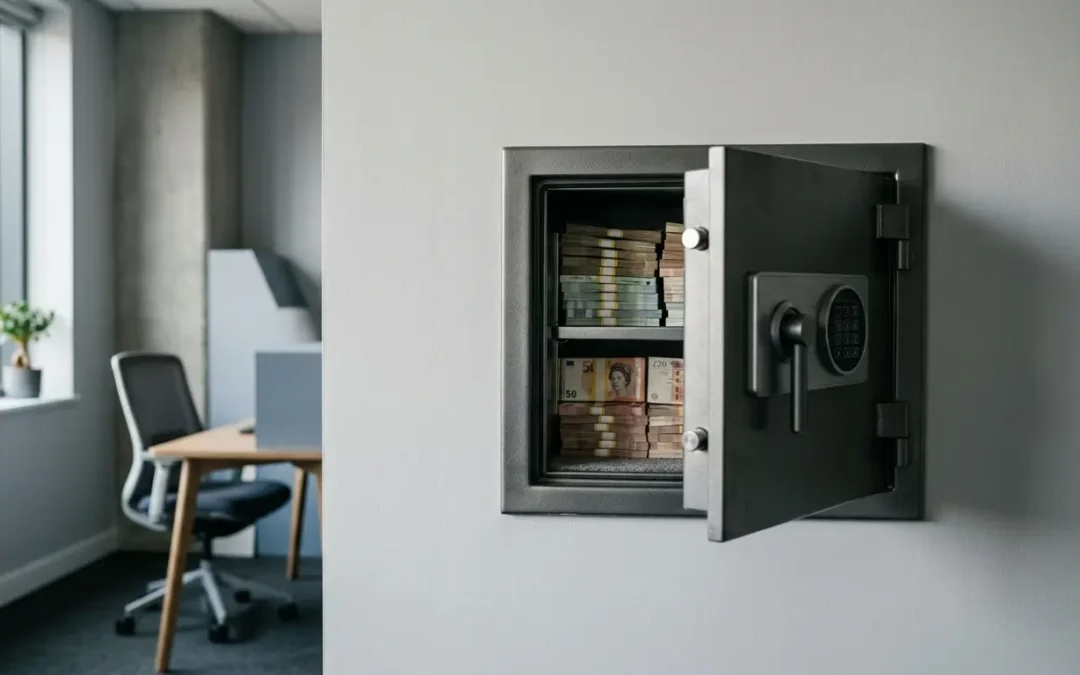 Bargeld im Betrieb versichern: Limits, Sicherheit & Risiken